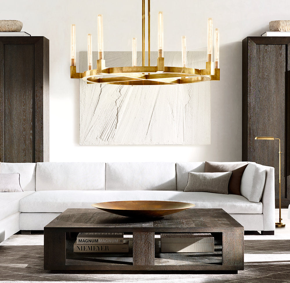 Cannele Round Chandelier 48"