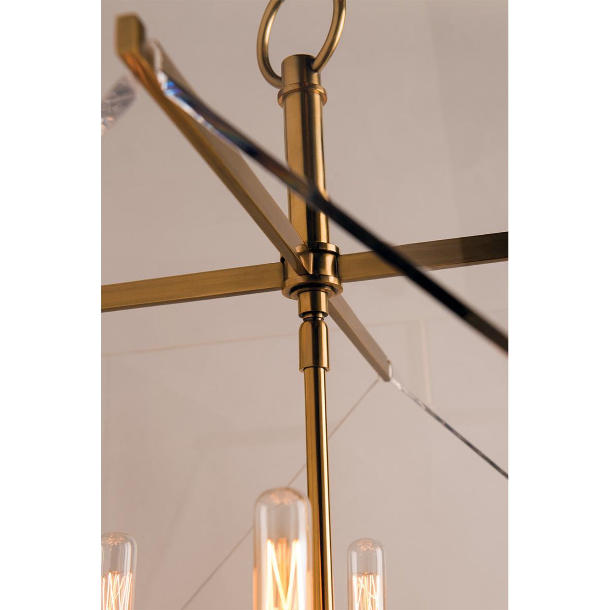 Travis 8-Light Chandelier in Polished Nickel 24L x 24W x 32H