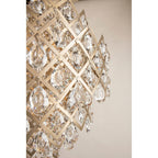 Tiara 11-Light Chandelier in Vienna Bronze 32.25L x 32.25W x 39H
