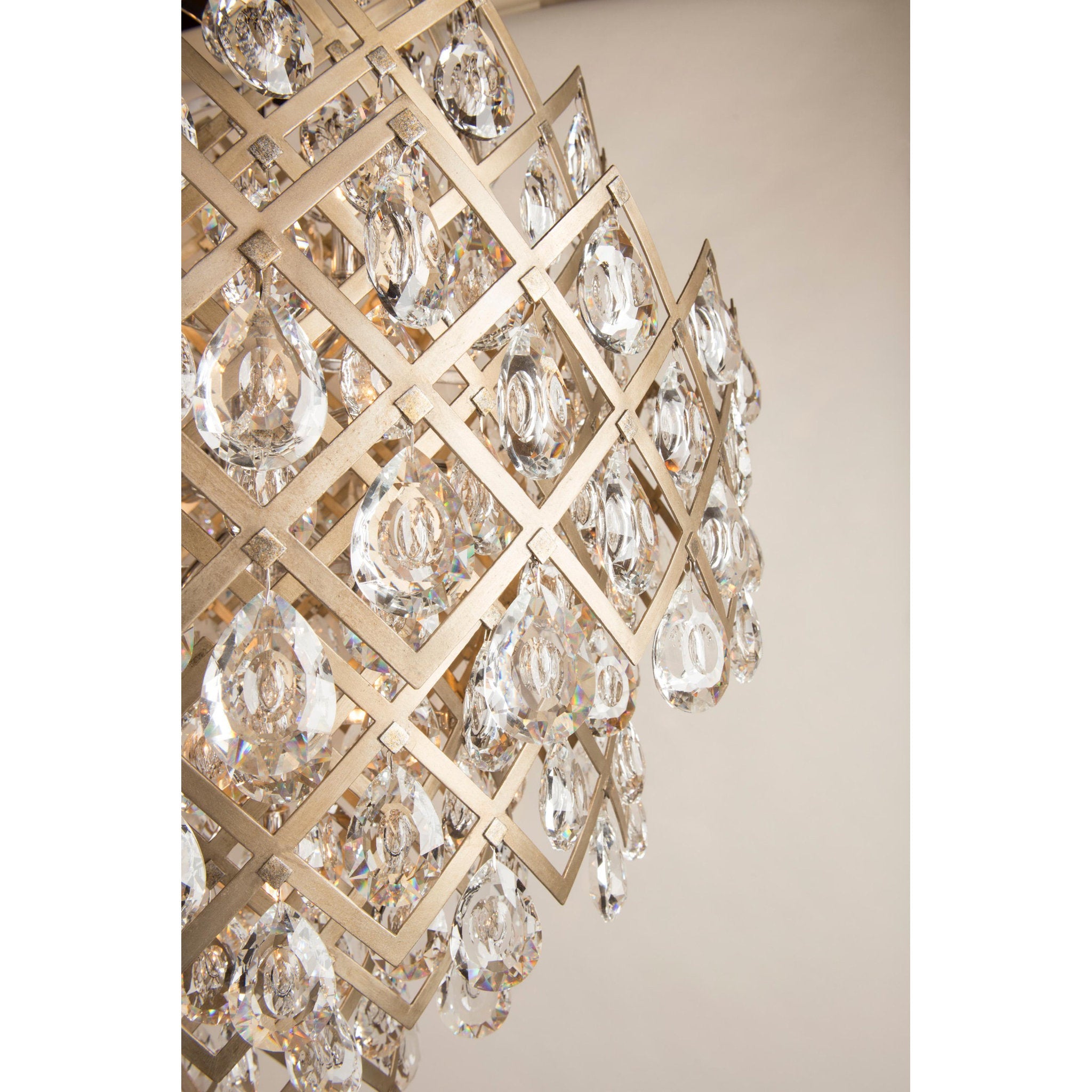 Tiara 11-Light Chandelier in Vienna Bronze 32.25L x 32.25W x 39H