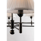Classic No.1 8-Light Chandelier in Aged Brass by Mark D. Sikes 40L x 40W x 25.75H