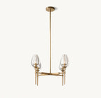 Tulip Round Chandelier 27"