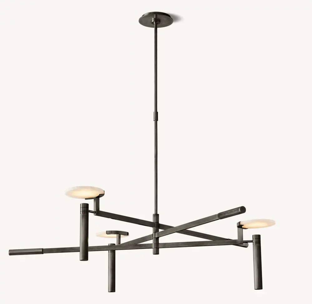 Melange Round Chandelier 45"