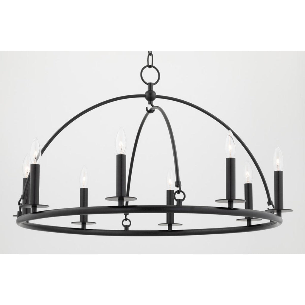 Howell 20-Light Chandelier in Aged Iron 47L x 47W x 42.25H