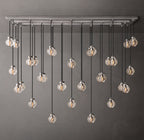 Pearl Rectangular Chandelier 72"