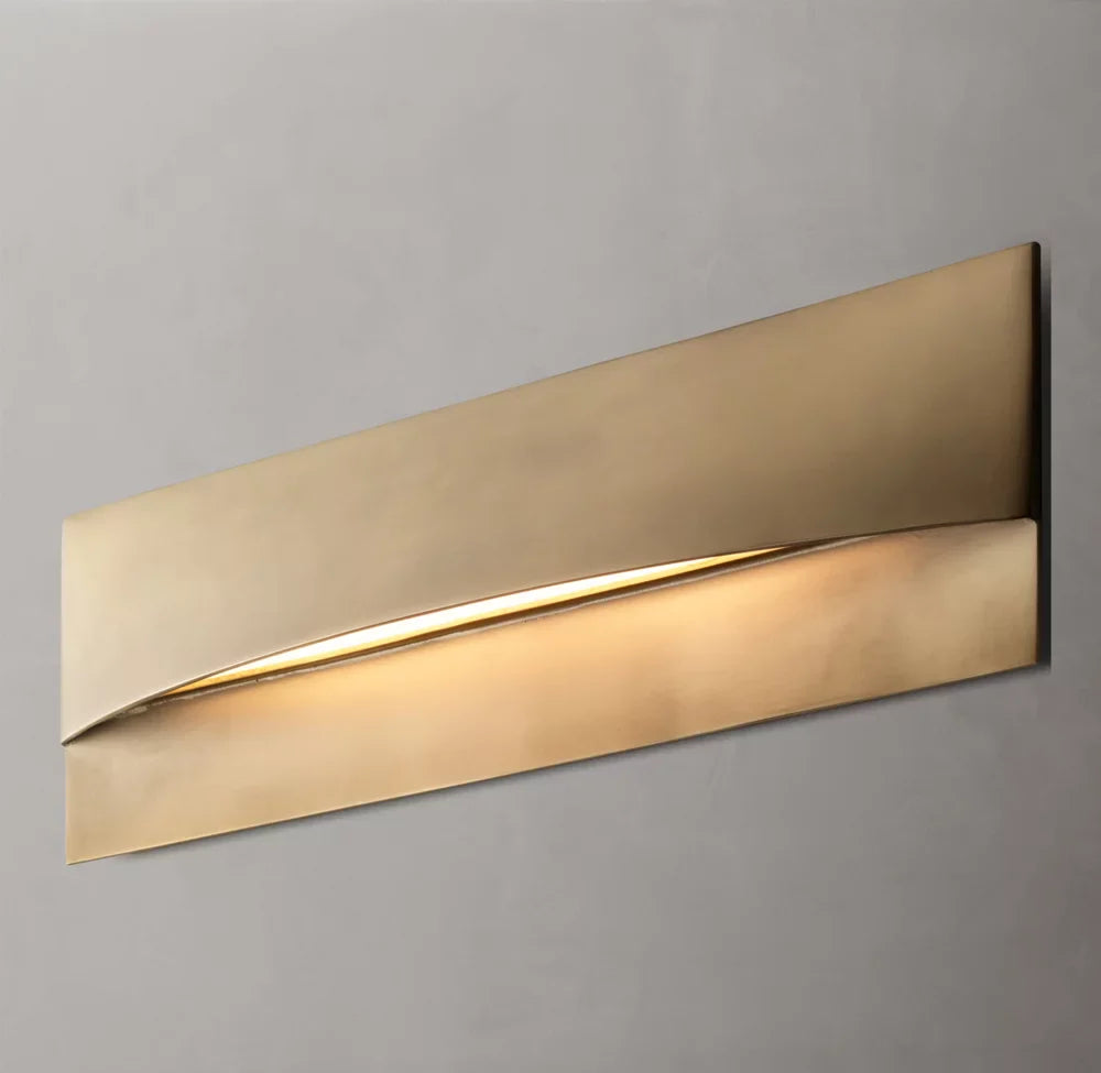 Taza Horizontal Rectangular Sconce