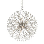 Dunkirk 8-Light Chandelier in Polished Nickel 20L x 20W x 24H