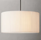 Reed?Pleated Drum Pendant