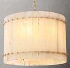 San Marco Alabaster Round Chandelier 22"