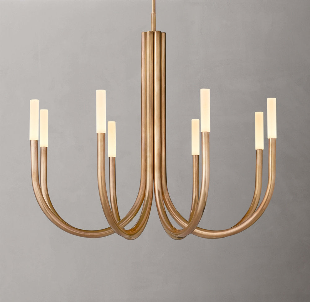 Rousseau Round Chandelier 38"
