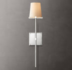 Pauillac Fabric Shade Torch Sconce