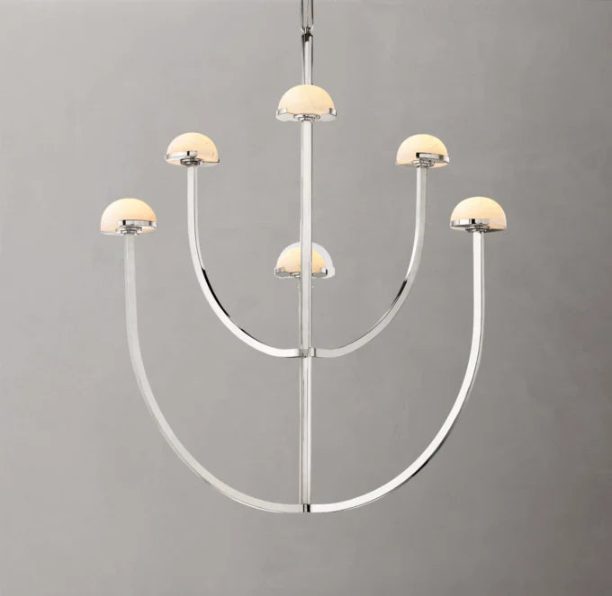 Pedra Round Chandelier 32"