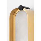 Tribeca 0-Light Chandelier in Aged Brass/Black 32.75L x 32.75W x 5H