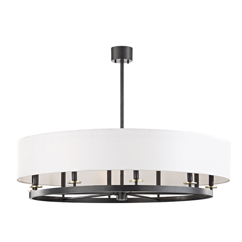 Durham 10-Light Chandelier in Aged Old Bronze 42L x 42W x 14.5H