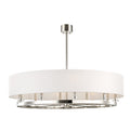 Durham 10-Light Chandelier in Polished Nickel 42L x 42W x 14.5H