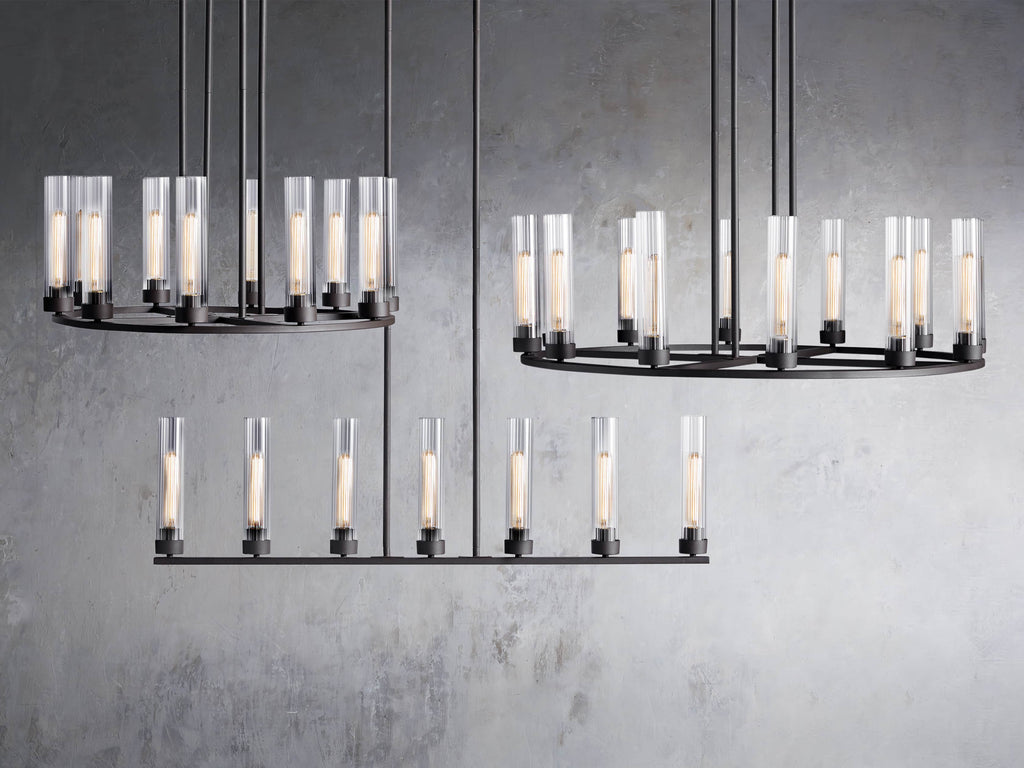 Andreas 10-Light Round Chandelier