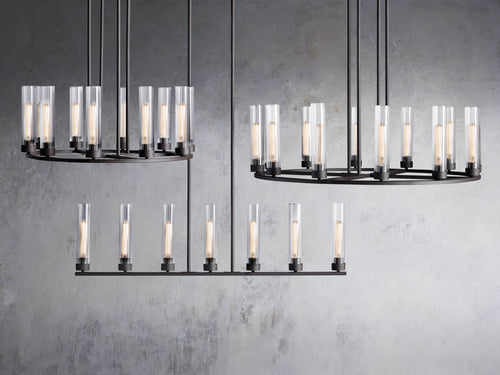 Andreas 10-Light Round Chandelier