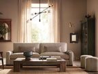Arrow Bronze Chandelier