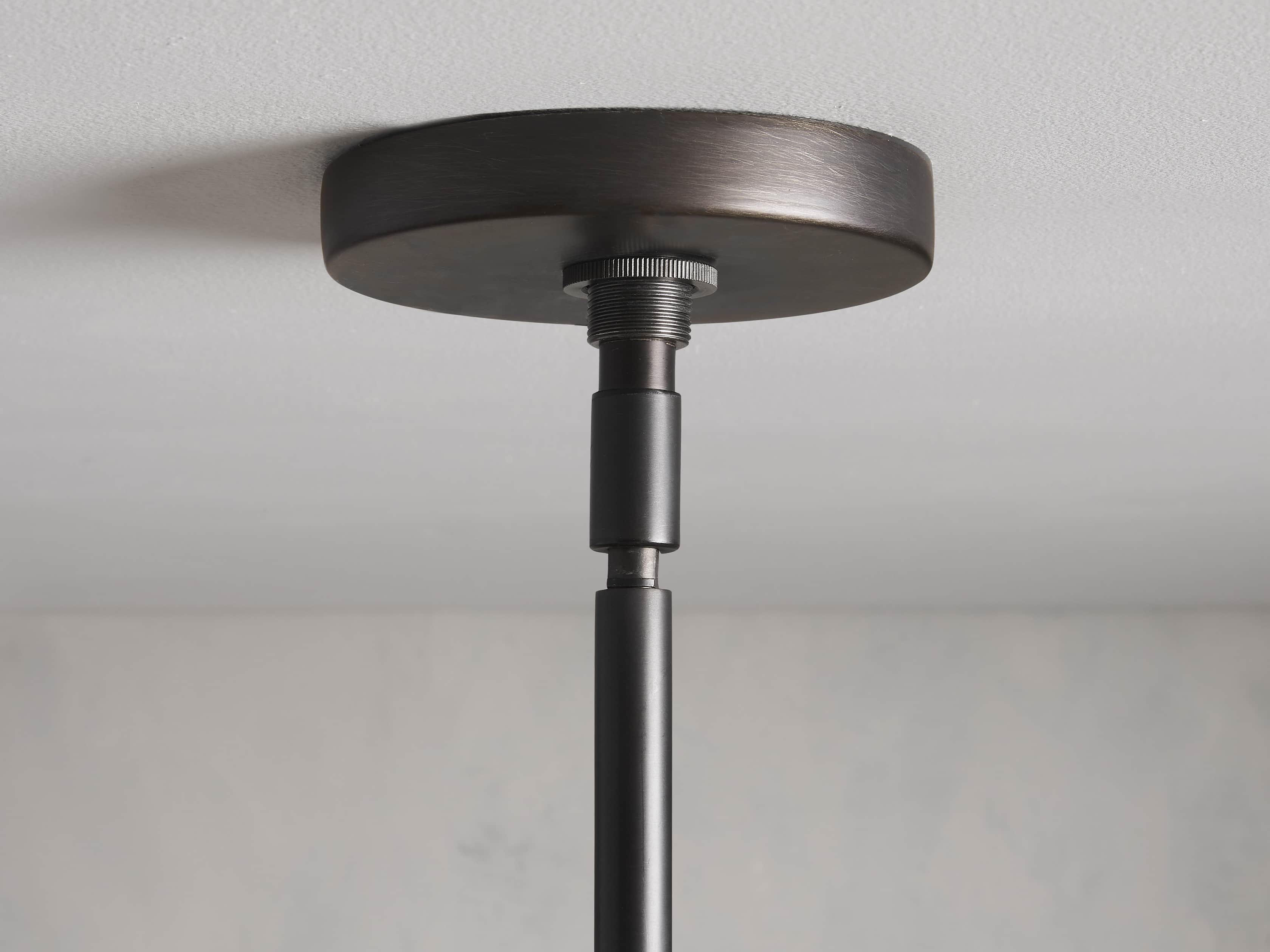 Arrow Bronze Chandelier