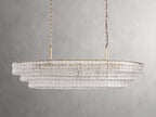 Ghiaccio Oval Chandelier