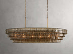 Ghiaccio Oval Chandelier