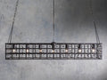 La Cage 50" Rectangular Chandelier in Bronze