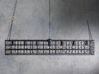 La Cage 50" Rectangular Chandelier in Bronze