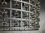 La Cage 8 Light Chandelier in Bronze