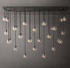 Pearl Rectangular Chandelier 72"