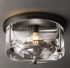 Savile Round Flushmount