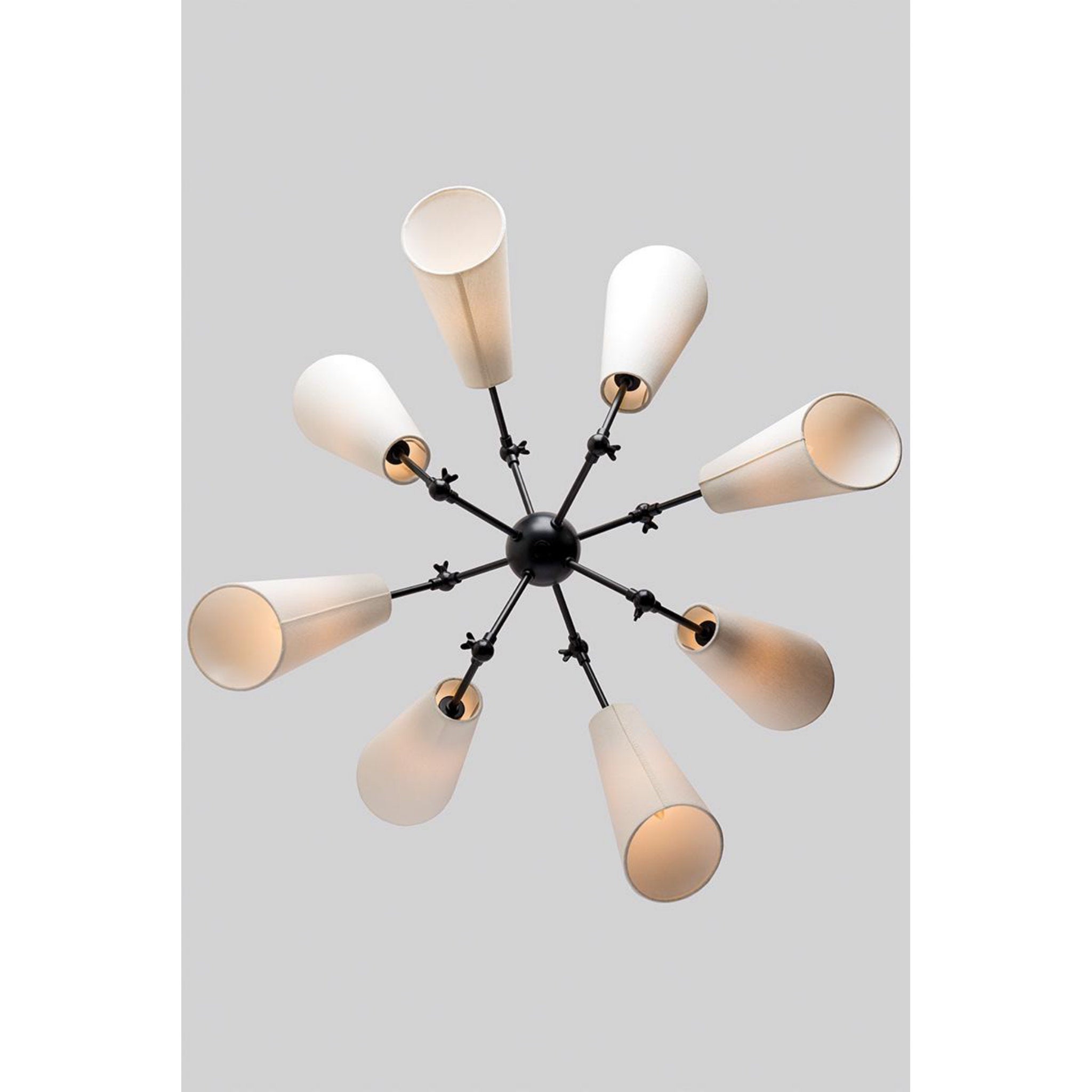 Buckingham 12-Light Chandelier in Aged Brass 54L x 54W x 23.5H
