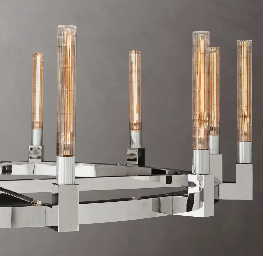 Cannele Round Chandelier 48"