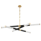 Huntington 6-Light Chandelier in Aged Old Bronze 60L x 60W x 15.75H