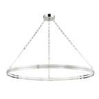 Rosendale 1-Light Chandelier in Polished Nickel 42L x 42W x 2.25H