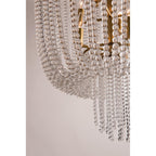 Royalton 12-Light Chandelier in Aged Brass 26L x 26W x 37.5H
