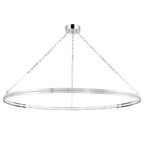Rosendale 1-Light Chandelier in Polished Nickel 56L x 56W x 2.25H