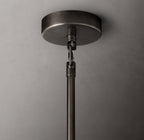 Chiara Clear Glass Tiered Round Chandelier 47"
