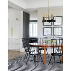 Abrams 10-Light Chandelier in Aged Brass 23.75L x 23.75W x 22H