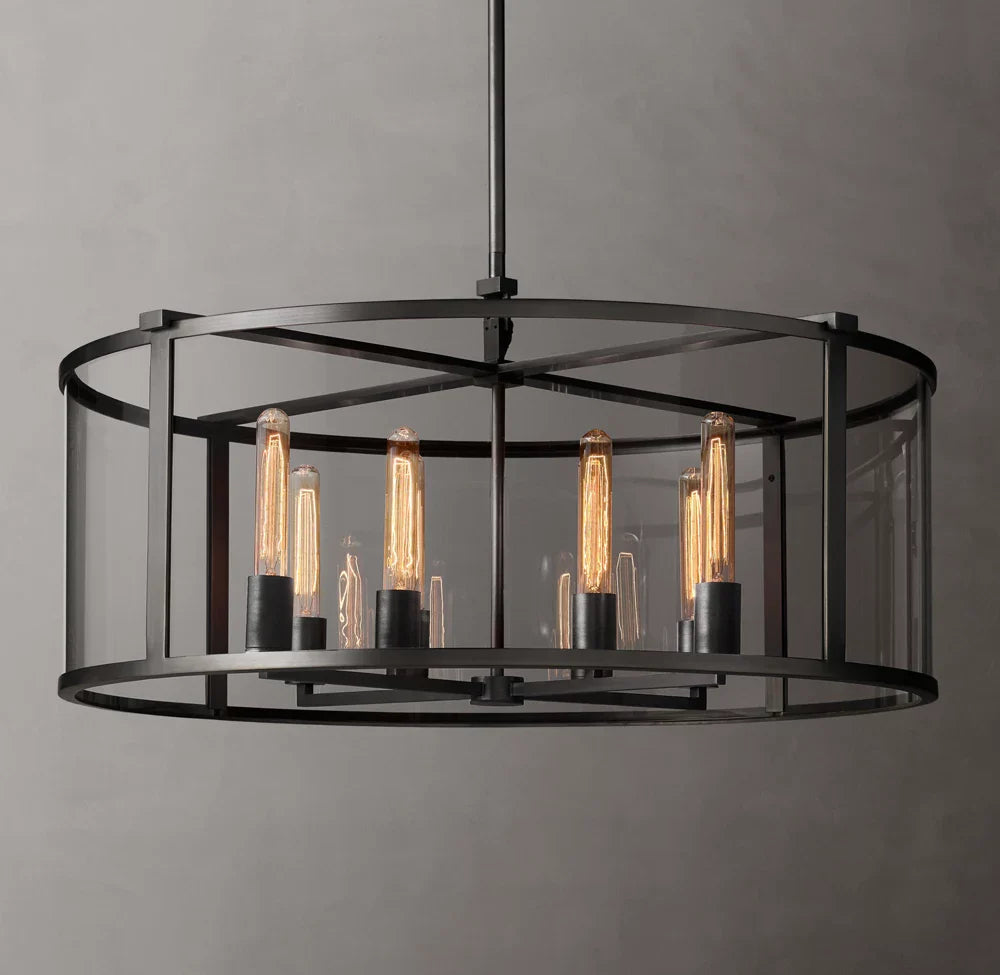 Beckman Round Chandelier 33"