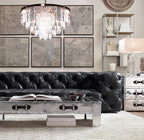 1920s Odeon Round Chandelier 32"