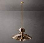 Blom Amber Glass Cloche Grand Pendant