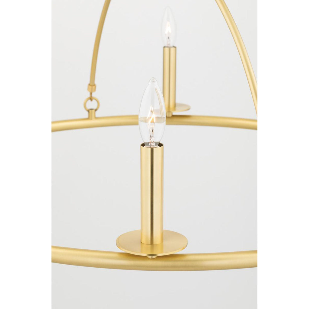 Howell 20-Light Chandelier in Aged Iron 47L x 47W x 42.25H