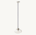Cabrette Clear Glass Pendant