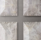 Harlow Calcite Triple Sconce