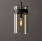 Ravelle Clear Glass Pendant 5"