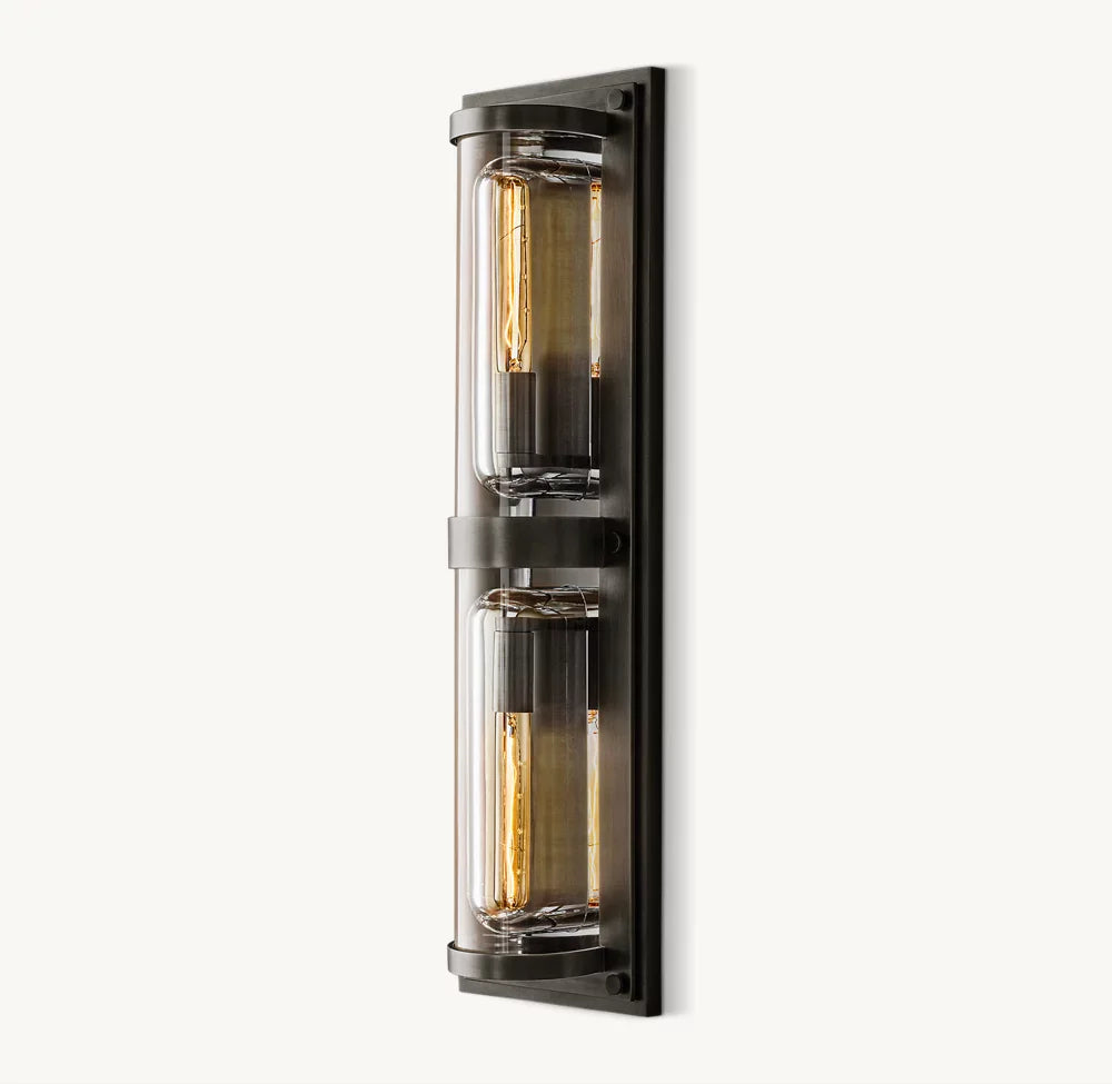 Savile Round Linear Sconce