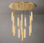 Audubon Alabaster Round Chandelier 56"