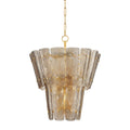 Cassian 10-Light Chandelier in Vintage Gold Leaf 28.75L x 28.75W x 34.25H