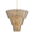 Cassian 18-Light Chandelier in Vintage Gold Leaf 44.5L x 44.5W x 46H
