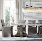 1920s Odeon Rectangular Chandelier 49"